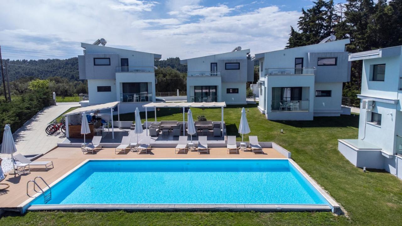 Blue Avenue Lejlighedshotel Paliouri Eksteriør billede