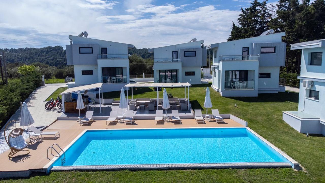 Blue Avenue Lejlighedshotel Paliouri Eksteriør billede