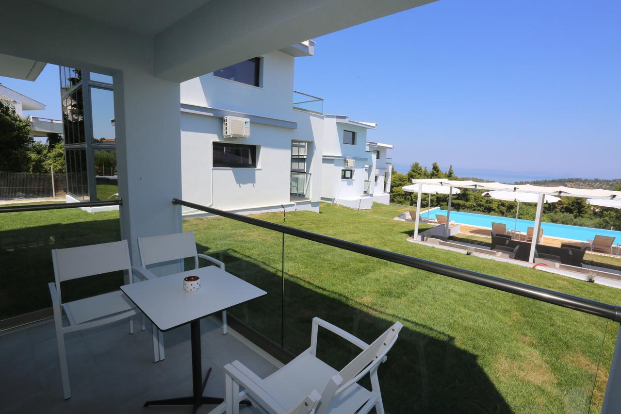 Blue Avenue Lejlighedshotel Paliouri Eksteriør billede